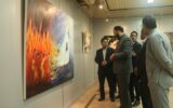 نخستین گالری هنر برای حقیقت با موضوع “حقوق بشر در سایه” افتتاح شد