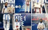 کسب ۵ مدال دختران گیلانی در رقابت‌های کاراته وان کشور