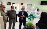بازدید مسوولان دانشگاه علوم پزشکی گیلان از حوزه‌های درمانی و عمرانی لاهیجان