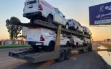 تحویل اولین محصول مونتاژ خودروهای امداد و نجات جاده ای و حمل پول ایران در منطقه آزاد انزلی