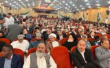 نواخته شدن زنگ بیستمین اجلاس بین المللی پیرغلامان حسینی با اجرای ضرب مرشد نظامعلی