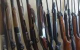 کشف و ضبط ۴۸۰ قبضه سلاح شکاری مجاز وغیر مجاز در گیلان