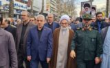 تظاهرات محکومیت جنایت تروریستی گلزار شهدای کرمان در رشت برگزار شد