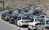 ترافیک سنگین در محور امامزاده هاشم به رودبار