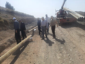عملیات گازرسانی به 13 روستای کوهستانی رودبار