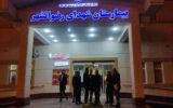 بازدید رئیس دانشگاه علوم پزشکی گیلان از بیمارستان شهدای رضوانشهر