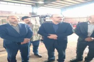 بازدید مسئول سازمان بسیج صنعتی کشور از شهرک صنعتی سفیدرود