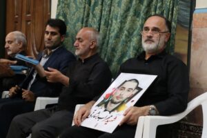 گرامی داشت شهدای گیلانی جنگ ۱۲ روزه با حضور رئیس‌جمهور