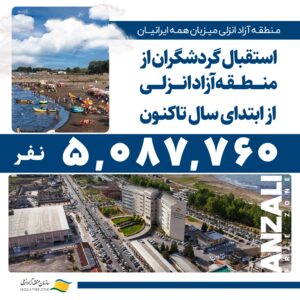 تعداد گردشگران ورودی از مرز 5 میلیون نفر عبور کرد