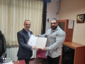 تقدیر رئیس شورای اسلامی شهر رشت از ورزشکاران پرورش اندام