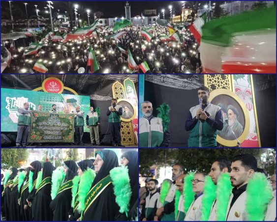اجتماع خادمیاران رضوی رشت و آزادی ۶ زندانی