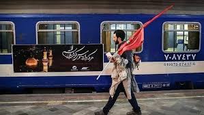 برقراری قطار فوق‌العاده رشت-کرمانشاه در ایام اربعین