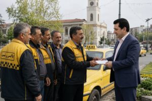 پنج مطالبه کلیدی تاکسیرانان رشت از محمدرضا خاکسار