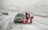 امدادرسانی به ۱۱ دستگاه خودروی در راه مانده در ارتفاعات رودبار