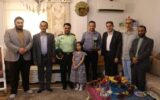 دیدار فرماندار رشت با یک جانباز و خانواده شهید عرصه مبارزه با مواد مخدر