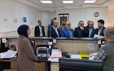 بازدید معاون قوه قضاییه از اداره ثبت اسناد و املاک سیاهکل