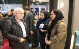 بازدید نماینده رشت در مجلس از غرفه مخابرات