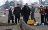 برگزاری جشنواره مجسمه‌های شنی