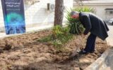 مراسم کاشت نهال در مرکز مخابراتی شهید محبی رشت