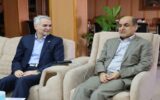 دیدار نوروزی مدیر مخابرات گیلان با نماینده عالی دولت در گیلان