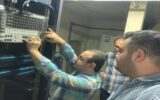 نصب و راه‌اندازی دستگاه OLT – FTTH در مخابرات لاهیجان