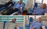 اهدای خون کارکنان امور آبفای آستارا