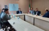 بازدید رئیس کل دادگستری استان از دادگستری رضوانشهر