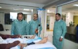 پیگیری وضعیت درمان حادثه دیدگان انفجار گاز