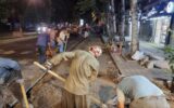 عملیات اجرایی فیبر اختصاصی بانک کشاورزی شعبه گلسار رشت